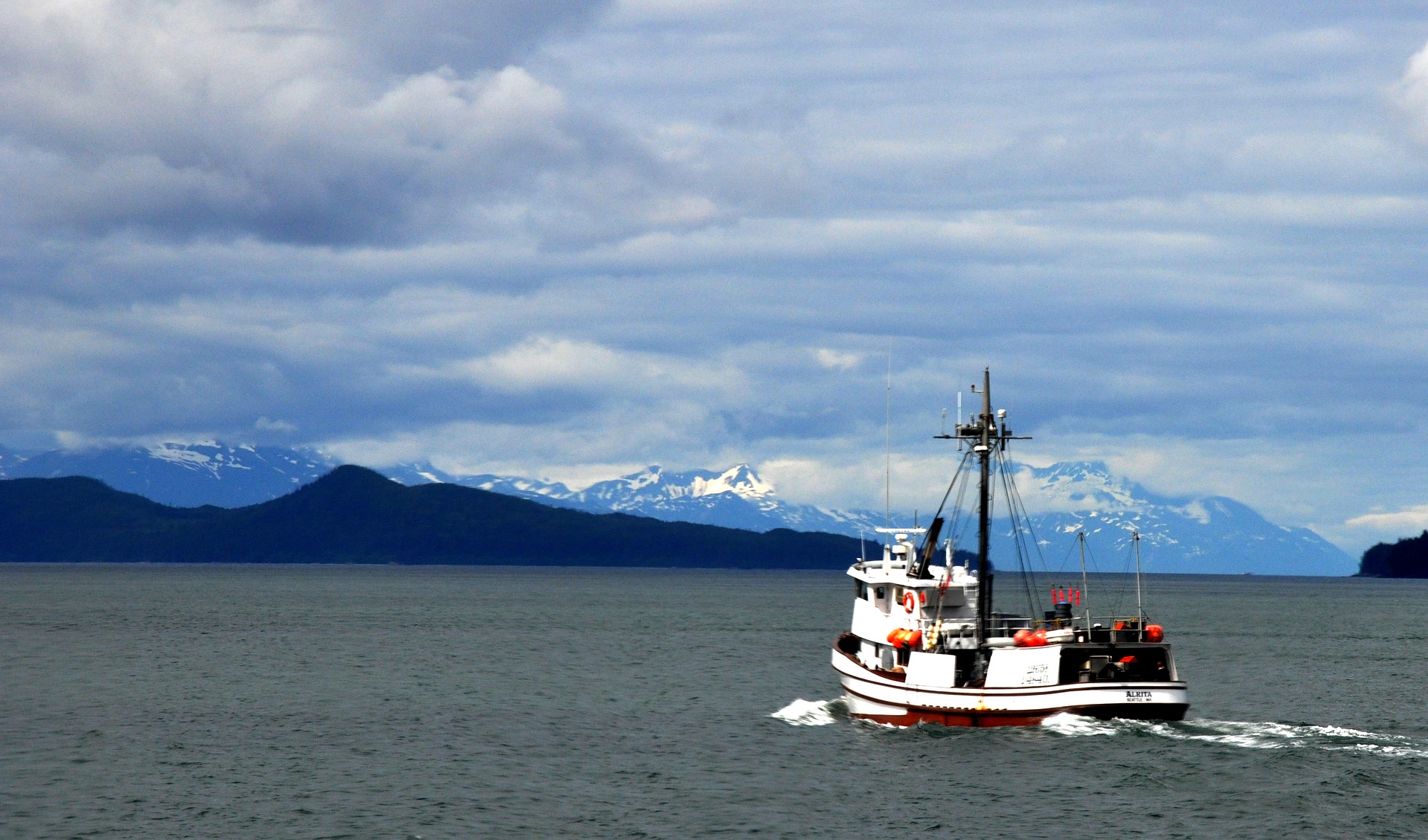 fishing boat in the Inland Passage