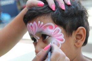 Prince Rupert Canada Day Child Face Paint